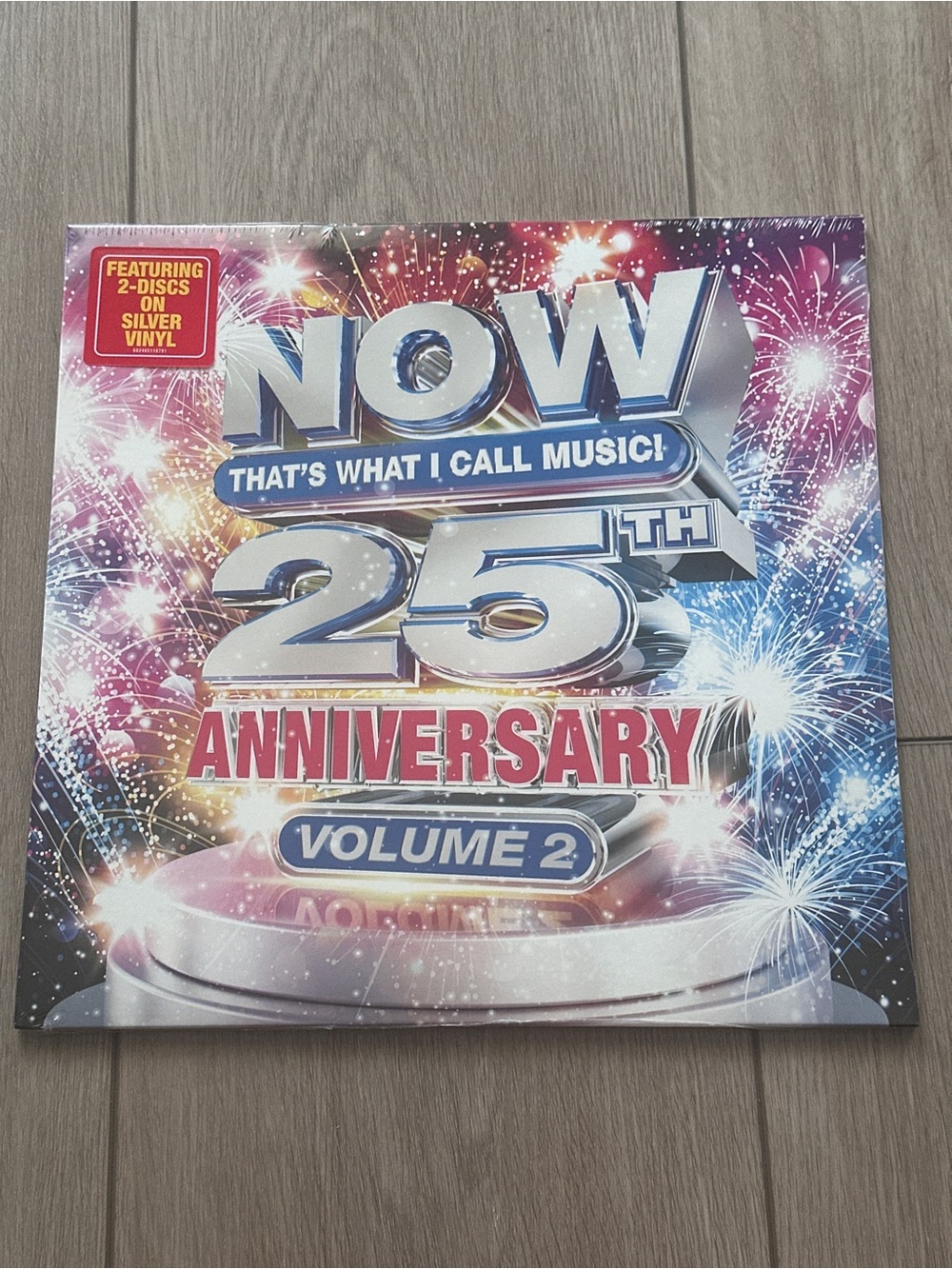 Now That’s What I Call Music! 25th Anniversary Vol 2 Vinyl (Silver, Sealed, 2LP)
